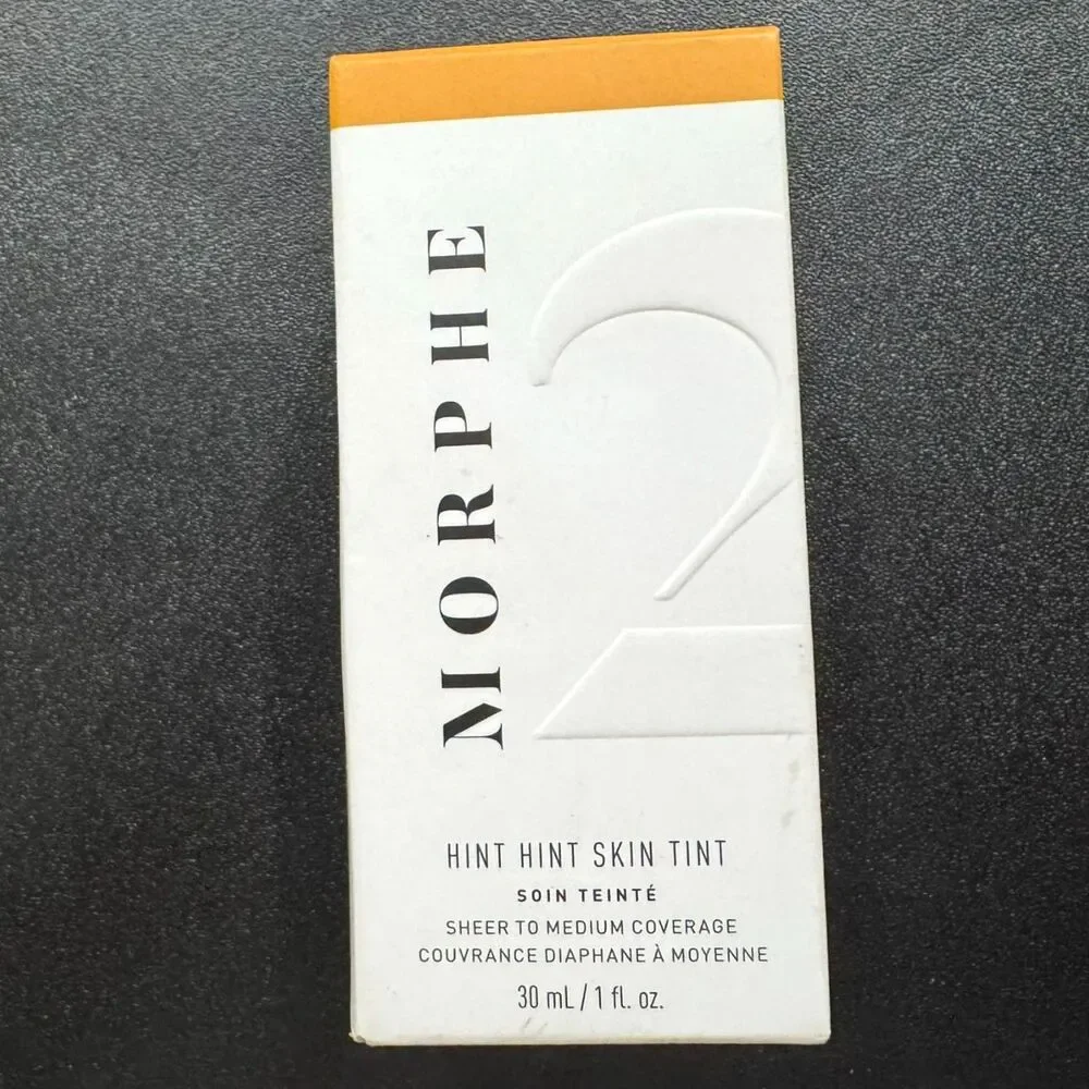 Morphe Hint Hint Skin Tint Sheer to Medium Foundation 1 oz NIB+FREE Concealer - Picture 3 of 6